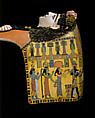 Mummy Mask of a Woman, Cartonnage, plaster, paint, plant fibers