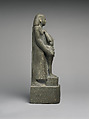 Statuette of Harbes with a figure of Osiris, Metagraywacke
