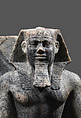 King Sahure Accompanied by a Divine Figure, Gneiss