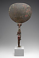 Caryatid Mirror Depicting a Young Girl, Leaded bronze