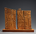 Arm Panel From a Ceremonial Chair of Thutmose IV, Wood (<em>Ficus sycomorus</em>?)