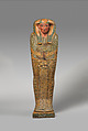 Coffin of Wedjarenes, Wood (tamarisk and sycomore fig), paste, paint