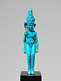 Harpokrates Amulet, Faience