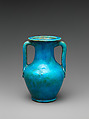 Two-Handled Amphora, Faience