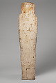 Undecorated Coffin, Wood, paste