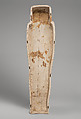Undecorated Coffin, Wood, paste