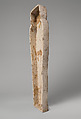 Undecorated Coffin, Wood, paste
