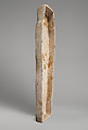 Undecorated Coffin, Wood, paste