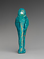 Shabti of Petosiris, son of Djedhor, Faience
