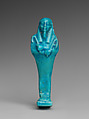 Shabti of Petosiris, son of Djedhor, Faience