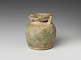 Aryballos (perfume jar) with pseudo-cartouche, Faience