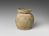 Aryballos (perfume jar) with pseudo-cartouche, Faience