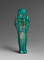 Shabti of Djedhor, Faience