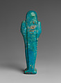 Shabti of Djedhor, Faience