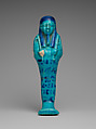 Shabti of Padinisut(?), Faience