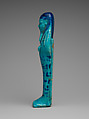 Shabti of Padinisut(?), Faience