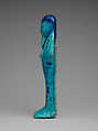 Shabti of Padinisut(?), Faience