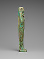 Shabti, Faience