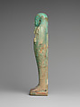 Shabti of Isethay, Faience