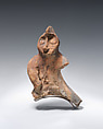 Figurine of a Man, Pottery; paint