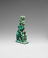 Figurine of a cat with kittens, Faience
