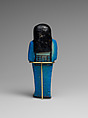 Shabti of the Adoratrice of Hathor ("Duahathor") Henettawy, wife of Painedjem I, Faience
