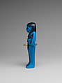 Shabti of the Adoratrice of Hathor ("Duahathor") Henettawy, wife of Painedjem I, Faience