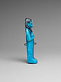 Shabti of the God's Wife Maatkare, Faience
