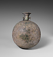 Lentoid Bottle ("New Year's Bottle"), Faience