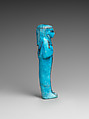 Shabti of the Divine Consort Mutemhat Mehytenweskhet, Faience