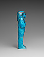 Shabti of the Divine Consort Mutemhat Mehytenweskhet, Faience