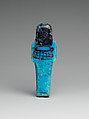 Shabti of the God's Wife Maatkare, daughter of Painedjem I, Faience