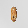 Ring with a bezel in the form of a uraeus, Bone