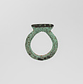 Ring, signet, Bronze or copper alloy
