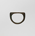 Signet ring, Blue faience