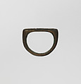 Signet ring, Blue faience