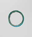 Ring, Blue faience