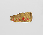 Mouth amulet, Gold foil
