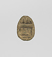 Scaraboid, Faience