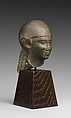 Head of a young woman, Mutnefret, Basalt
