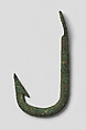 Barbed fishhook, Copper alloy