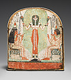 Stela of Tjanetdinetiset and Djedbastet, Wood, paste, paint