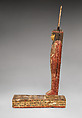 Ptah-Sokar-Osiris Figure of the Temple Musician Ihyt, Wood, paste, gilding, paint