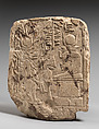 Stela with Taweret and Mut of Isheru, Limestone, paint