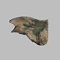 Wedjat Eye Amulet, Glazed limestone