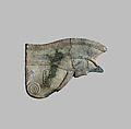 Wedjat Eye Amulet, Glazed limestone