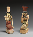 Mourning Isis, Wood, paste, paint