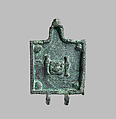 Miniature offering table, Bronze or copper alloy