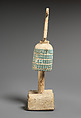 Ta-wer emblem (Abydos Fetish), Wood, paint