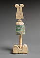 Ta-wer emblem (Abydos Fetish), Wood, paint